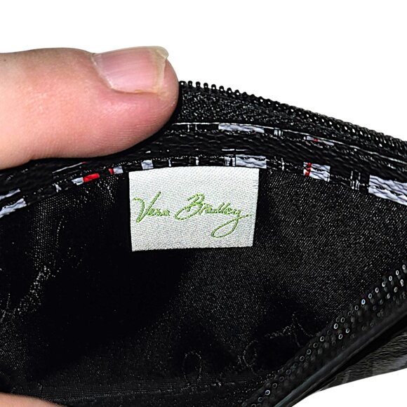 Vera Bradley Art Plaid Faux Leather Coin Purse with Keychain – Retired Pattern - Picture 6 of 6